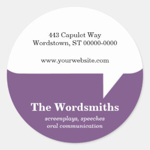 Etiqueta da bolha do discurso