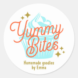 Etiqueta da Caixa de cupcake