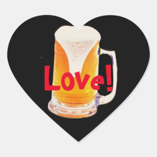 Etiqueta da caneca de cerveja