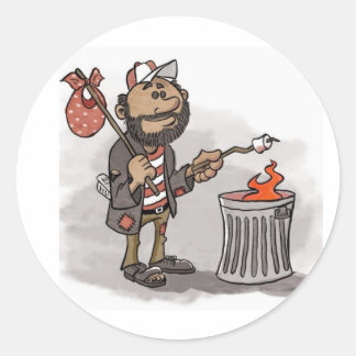 etiqueta da central do vagabundo