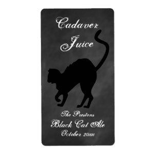 Etiqueta da cerveja do suco do cadáver