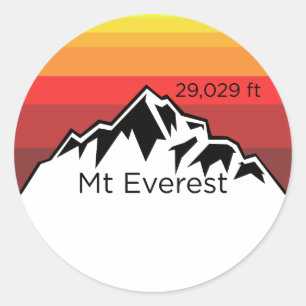 Etiqueta da cimeira do Mt Everest