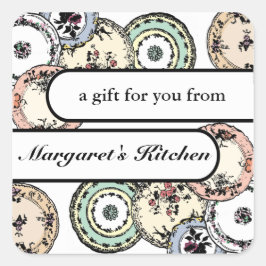 etiqueta da comida de panificação de cozinhar das