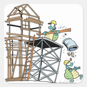 Etiqueta da construção da tartaruga do pântano