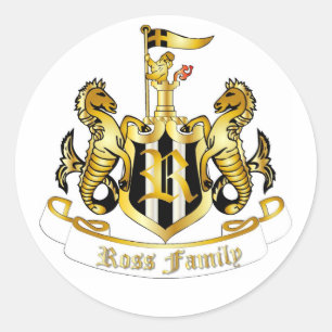 Etiqueta da crista da família (Ross)