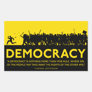 Etiqueta da democracia