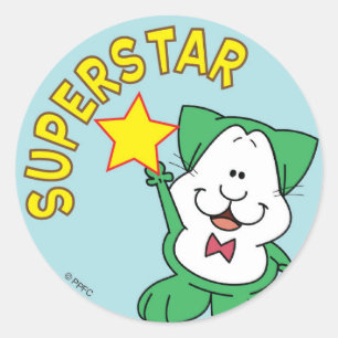 Etiqueta da estrela mundial