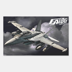 Etiqueta da etiqueta do rosnador de EA-18G