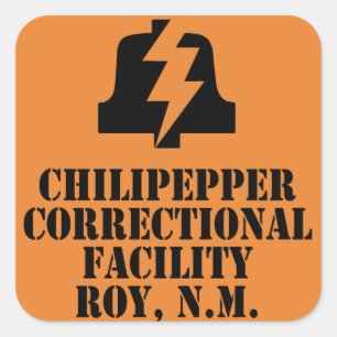 Etiqueta da facilidade correccional de Chilipepper