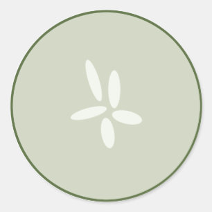 Etiqueta da fatia do pepino