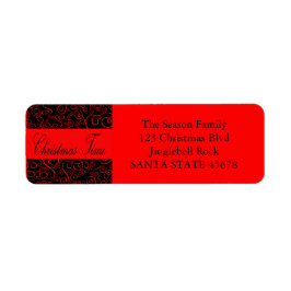 etiqueta da Hora de Natal