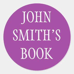 ETIQUETA da IDENTIFICAÇÃO do LIVRO - personaliza