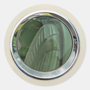 Etiqueta da janela de carro
