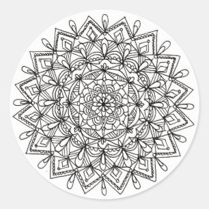 Etiqueta da mandala