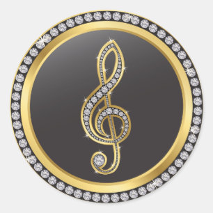 Etiqueta da música de Bling - SRF