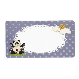 Etiqueta da panda