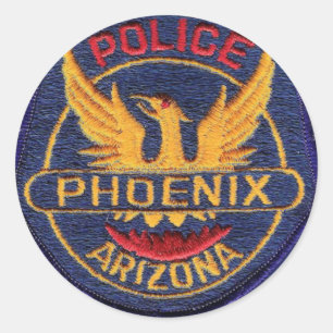 Etiqueta da polícia de Phoenix