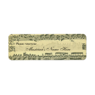 Etiqueta da propriedade de Bach Partita