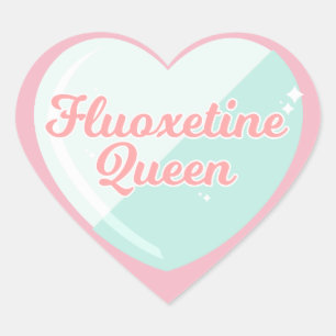 Etiqueta da rainha do Fluoxetine