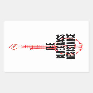 Etiqueta da resistência do Bluegrass