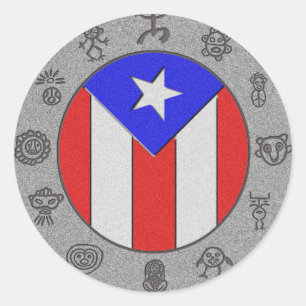 Etiqueta da roda de Taino