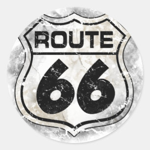 Etiqueta da rota 66
