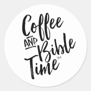 Etiqueta da rotulação do tempo do café e da bí