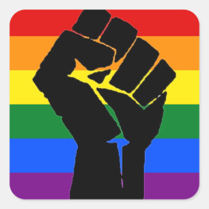 Etiqueta da solidariedade de LGBT
