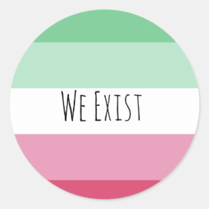 Etiqueta da validação de Abrosexual