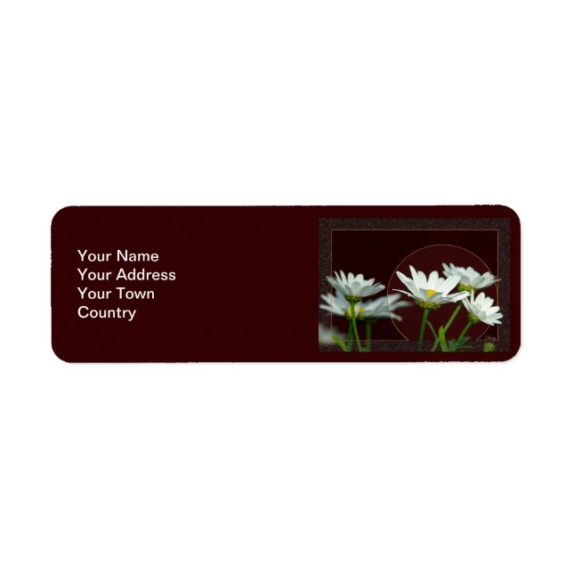 Etiqueta Daisy (Frente)