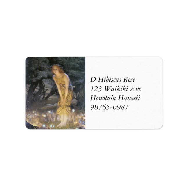 Etiqueta Dança de fada de Verão (Frente)