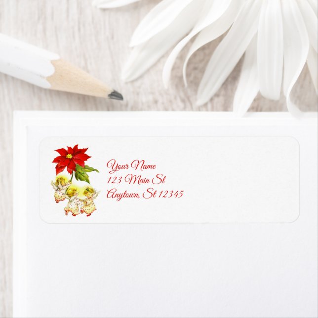 Etiqueta Dançando Anjos de Bebês (Insitu)