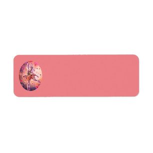 Etiqueta Dançarina de Nutcracker Rosa Ballerina Sugar Plum