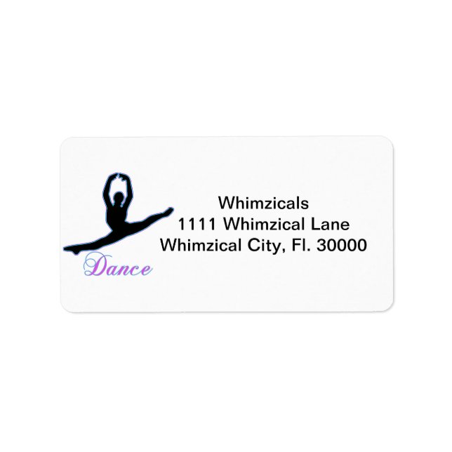 Etiqueta DANCE T Shirts e iPhone Gifts (Frente)