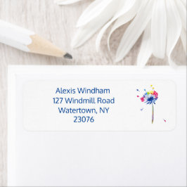 Etiqueta Dandelion Personalizado