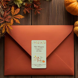 Etiqueta Dar Verso da Bíblia das Obrigados