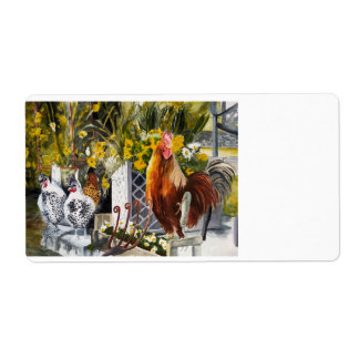 Etiqueta das Meninas Bom Dia