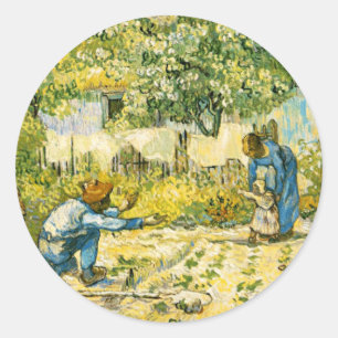 Etiqueta das primeiras etapas de Van Gogh