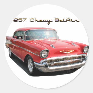Etiqueta de 57 Chevy Belair