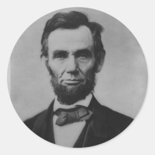 Etiqueta de Abraham Lincoln