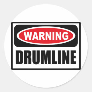 Etiqueta de advertência de DRUMLINE