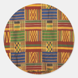 Etiqueta de AfriMex Urbano Kente