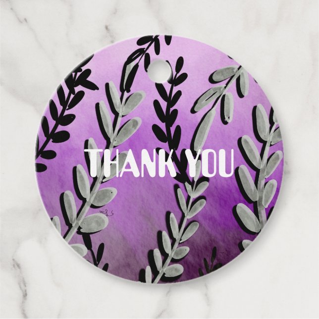 ETIQUETA DE AGRADECIMIENTO  (Frente)