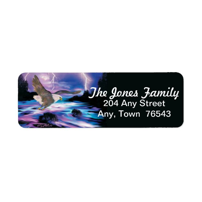 Etiqueta de Águia (Frente)