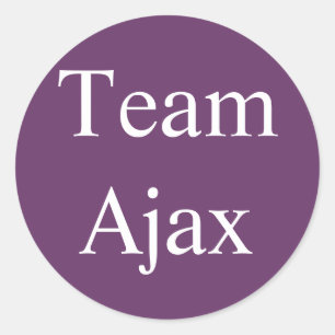 Etiqueta de Ajax da equipe