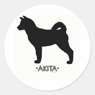 Etiqueta de Akita