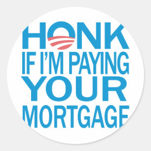 Etiqueta de AntiObama do Honk