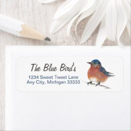 Etiqueta de Arte de Bluebird