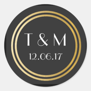 Etiqueta de Arte Deco com 1920 Pretos