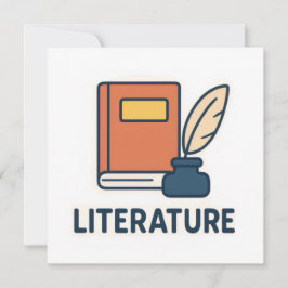 Etiqueta de Assunto de Literatura - Livro e Enquet